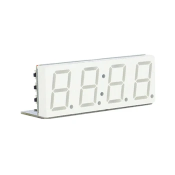 3X Wifi Zaman Servis Saat Modülü Otomatik Saat DIY Dijital Elektronik Saat Kablosuz Ağ Zaman Servis Beyaz
