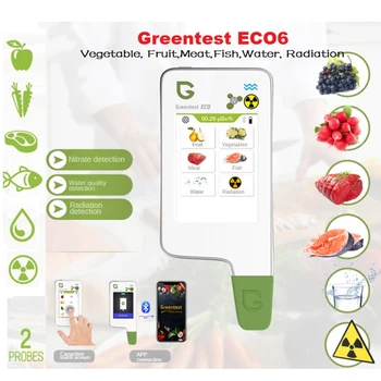 Greentest Gıda Güvenliği Dedektörü Konsantrasyon Dedektörü Radyasyon Nitrat Algılama AB Tak